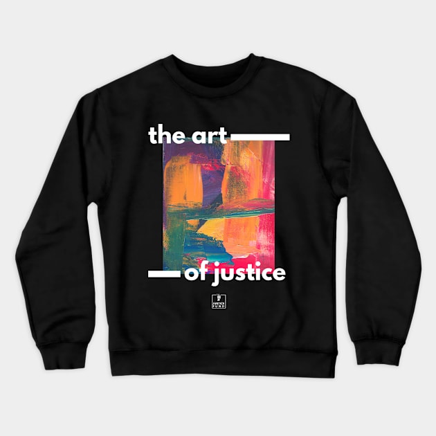 Art of Justice Canvas Crewneck Sweatshirt by OCJF